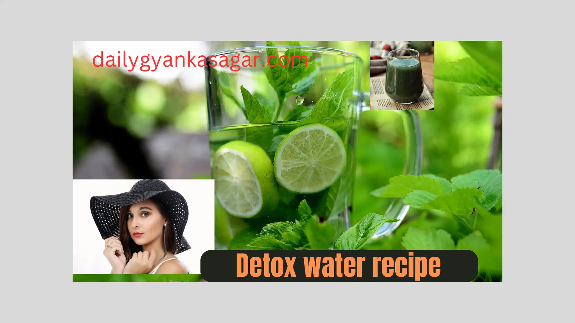 Detox water recipe